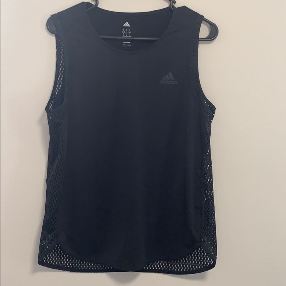 Adidas mesh tank top